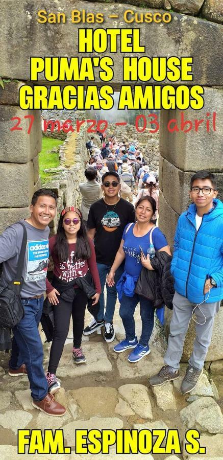 Hostal Puma'S House Cuzco Zewnętrze zdjęcie